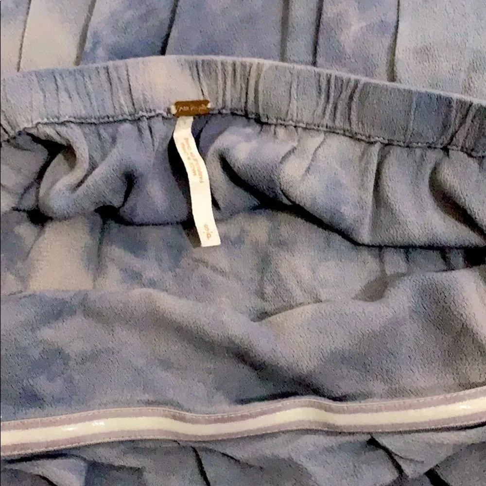 Free People Blue Strapless Jumpsuit - Picture 4 of 12
